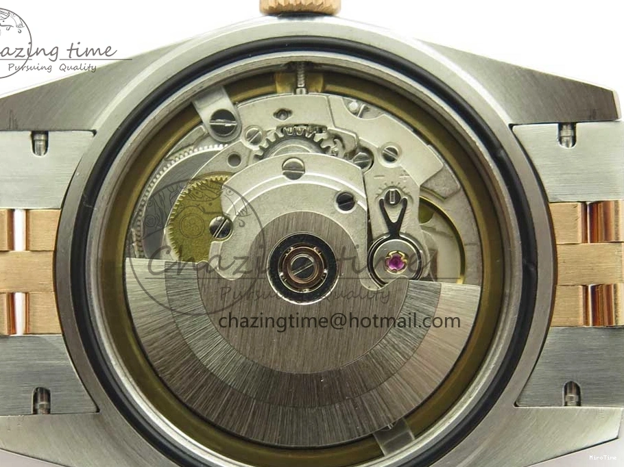 MiroTime 0309 DateJust 36mm 904 SS RG Wrapped 116231 GMF Gray Dial on SS RG Wrapped Jubilee Bracelet A Durable 3276